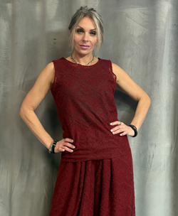 Майка из французского кружева