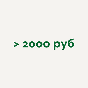 от 2000 рублей
