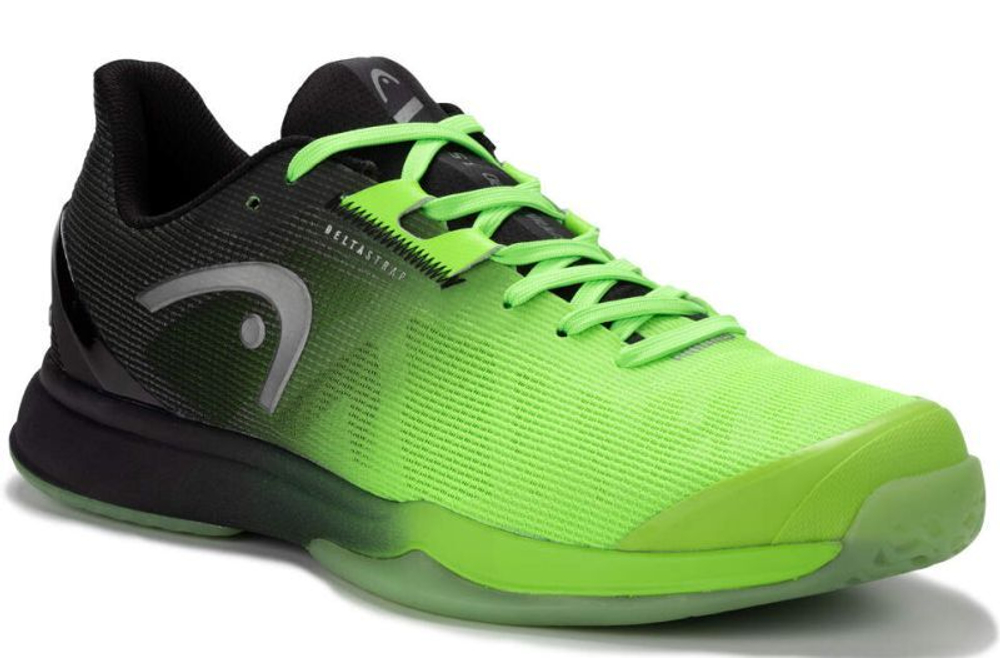 Мужские кроссовки для бадминтона/сквоша Head Sprint Pro 3.5 Indoor - black/neon green
