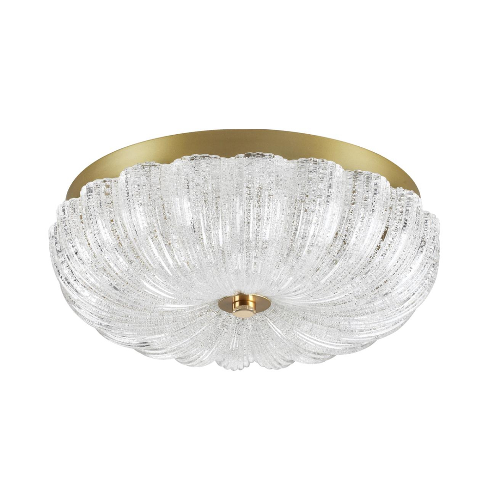 7719/36L PIKO LED SN 567 Светильник металл/стекло/прозрачный/золотой LED 36Вт 3000-6500K D300 IP20 пульт ДУ TESORO