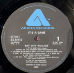 Виниловая пластинка Bay City Rollers ‎– It's A Game LP