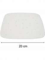 Бумага для выпечки перфорированная в листах Patisse 20х20 см, 20 шт