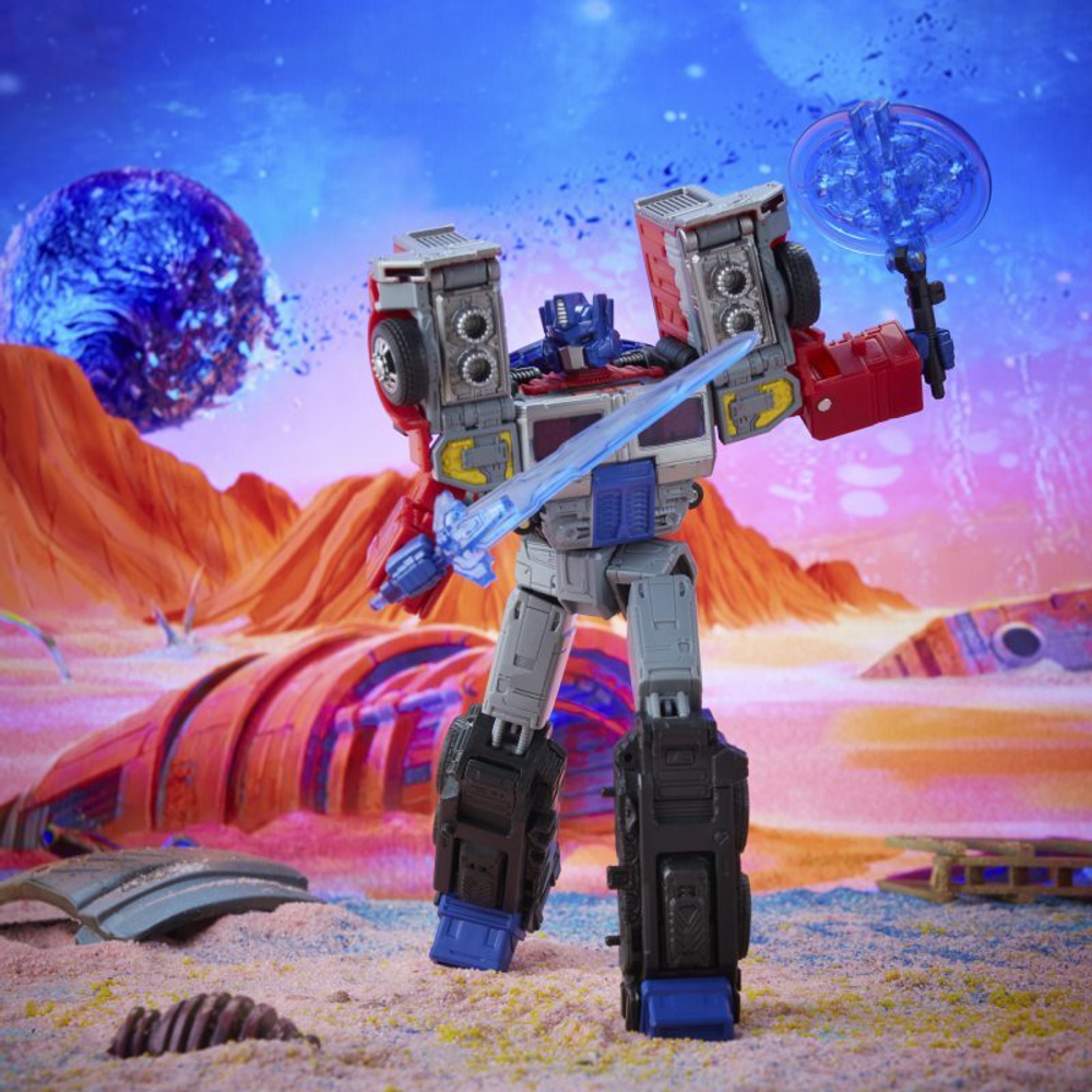 Hasbro Transformers Generations Legacy - лидер фигурки G2 Universe Laser Optimus Prime F3061