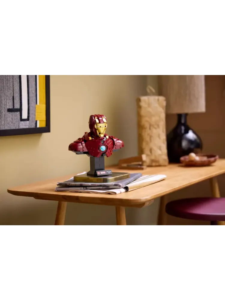 Конструктор Marvel 76327 Бюст Железного Человека MK4