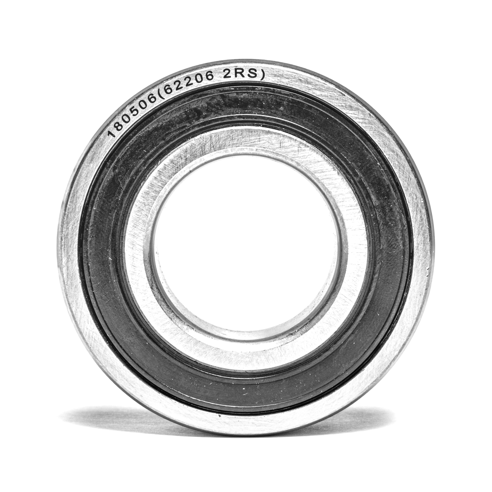 Подшипник шариковый радиальный однорядный закрытый, 30х62х20 мм (привод выгрузного устройства Дон-1500А)