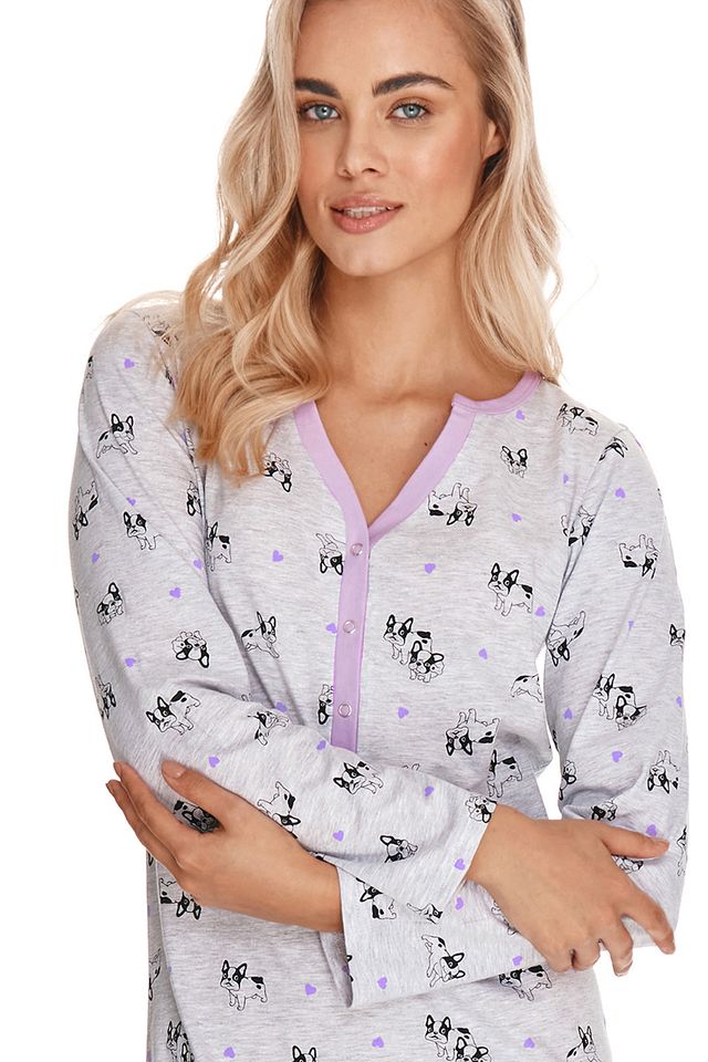 Стильная женская сорочка Livia с милым принтом