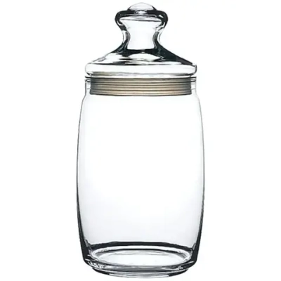 Набор стеклянных банок для продуктов 2шт 1100мл «Чешни» 97425