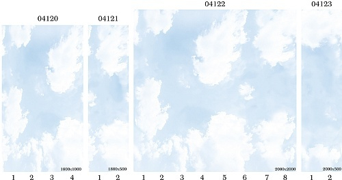 Потолочная панель 3D Panda Небо