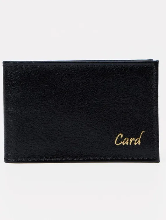 Визитница, 18 листов, цвет чёрный