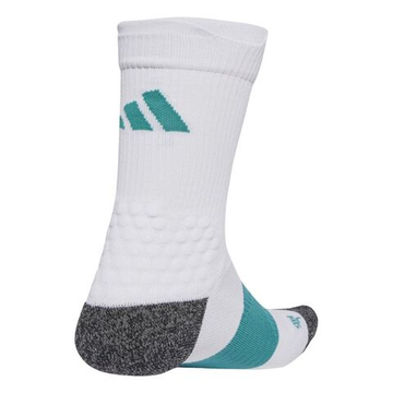 Теннисные носки Adidas Runboost - белый/чисто-бирюзовый