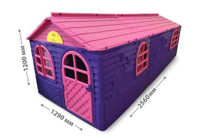 Домик детский №3, 256*129см.