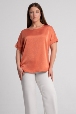 Блузка женская 4581з, оранжевый #270Ор094581з