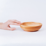 Деревянная тарелка чаша Art of Siberia из сибирского кедра 165 мм. T35