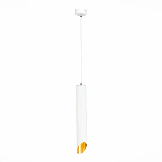 ST152.513.01 Светильник подвесной Белый GU10 1*50W  IP20 D60xH400 220V Без ламп Подвесные светильники