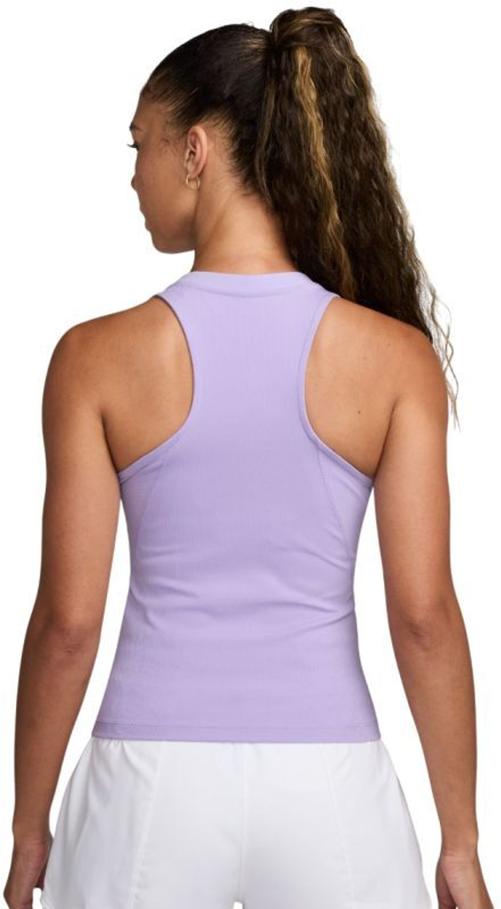 Женский топ теннисный Nike Court Advantage Dri-Fit Tennis Tank - Фиолетовый