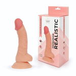 Телесный фаллоимитатор-реалистик Erowoman - 19 см. (Цвет: телесный)