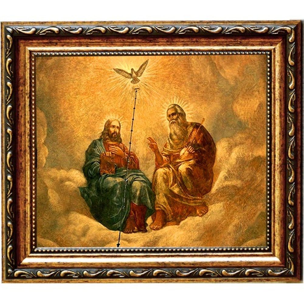 Живоначальная Троица (Новозаветная Троица). Икона на холсте.