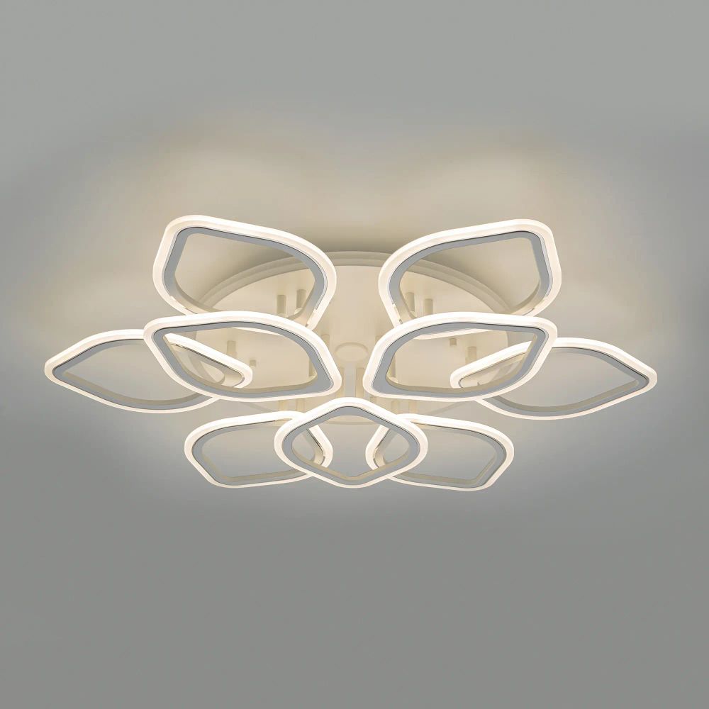 Citilux Ромби Смарт CL236A190E RGB Умная люстра Белая