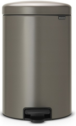 Ведро Brabantia NewIcon 20л платиновое