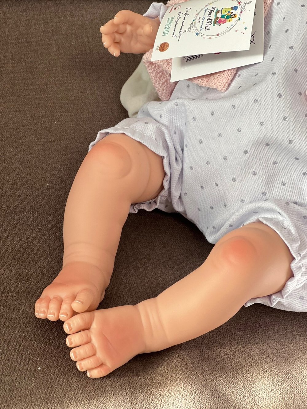 Кукла Реборн Nines 48см Susette мягконабивная (N0238)