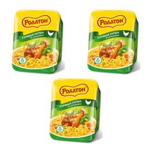 Лапша Роллтон Куриная по-домашнему 90 г 3 шт