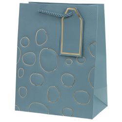 GAEM Пакет подарочный (бумага 210г/м2, блок 12шт), L18 W10 H23 см, 10в.