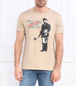 футболка cancelled dreams GUESS - коричневый(M2BI1X KBDL0)