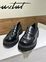 Лоферы базовые черные