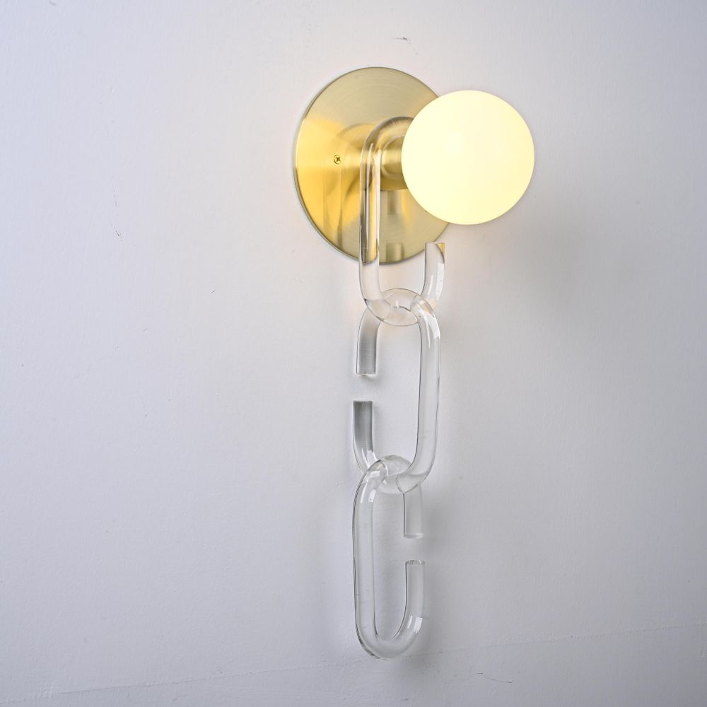 Настенный Светильник Chain Wall Прозрачный By Imperiumloft