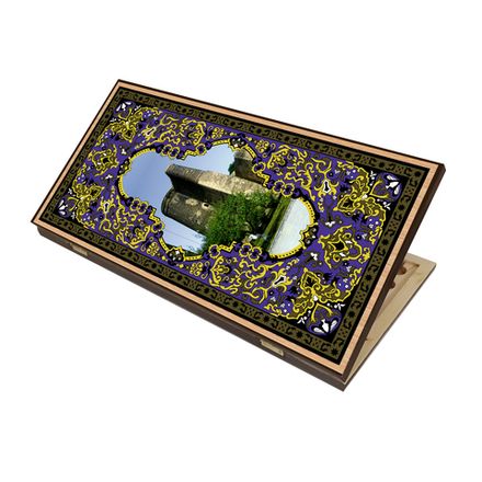 Шахматы + нарды + шашки "Сирия Башня" средние