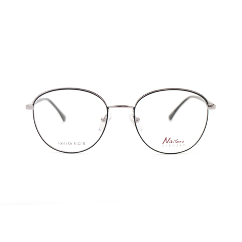 Оправа бабочка Nikitana 9159 С6 стальная с черным