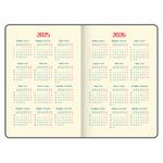 Ежедневник датированный 2025 А5 148х218 мм GALANT "Magnetic", под кожу, клапан, коричневый, 115709