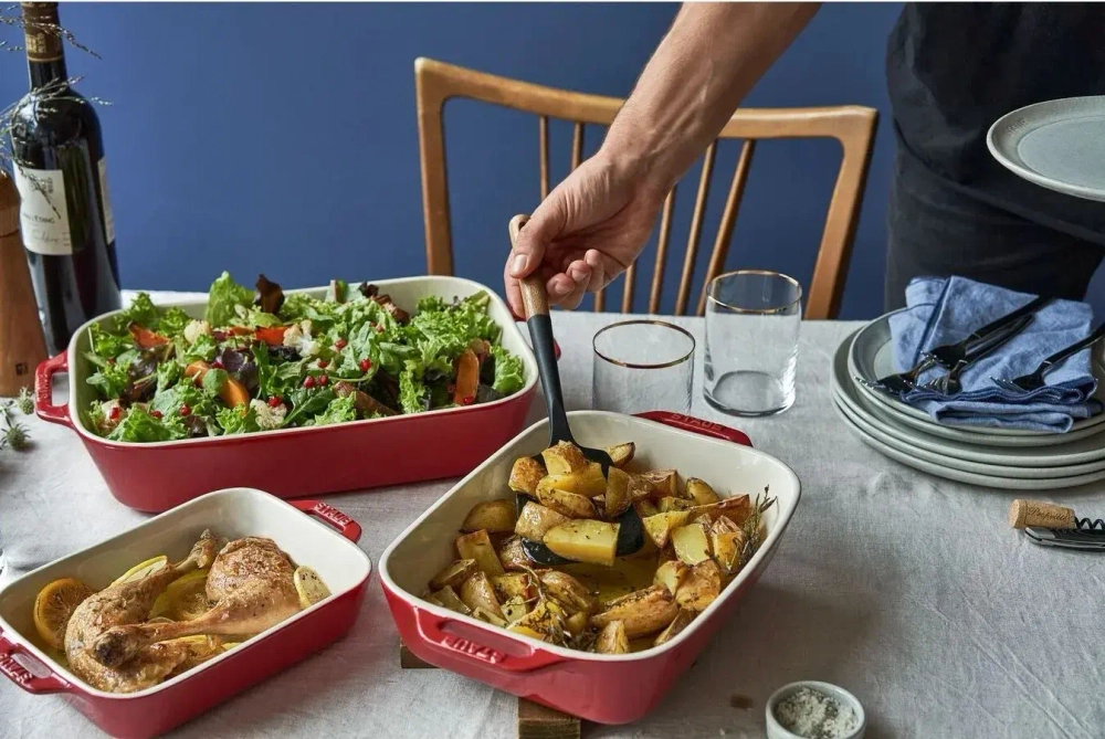 STAUB Форма для выпечки 39х26,5см 3,7л красная