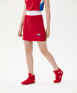 Юбка-шорты боксерские женские INSANE RBF, красный