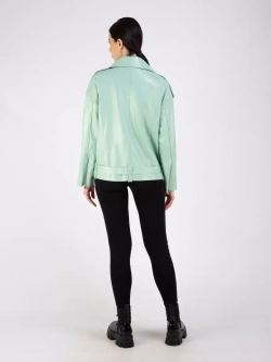 Косуха кожаная куртка оверсайз