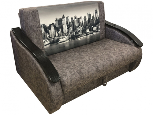 Аккордеон-1 диван прямой кат. 300 ткань VIVA 5 Наполнитель: ППУ ST; Багет Лидер1 Волна: венге