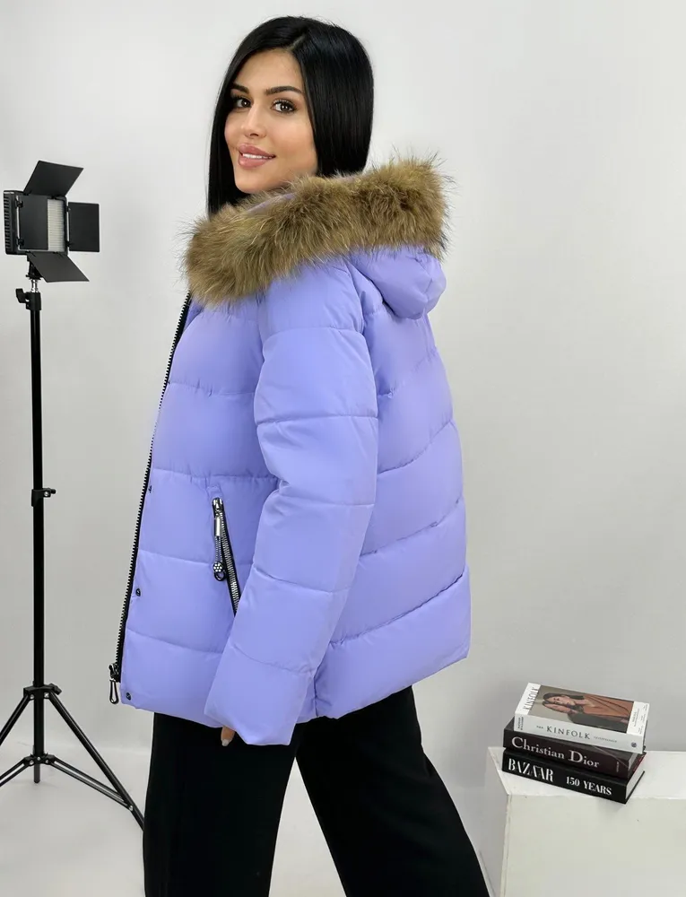 Пуховик зимний 2867-3 Fabrika