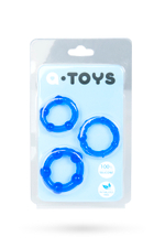 Набор колец A-toys синие