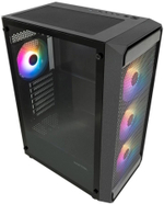Корпус ATX Xastra A403 4FRGB Black