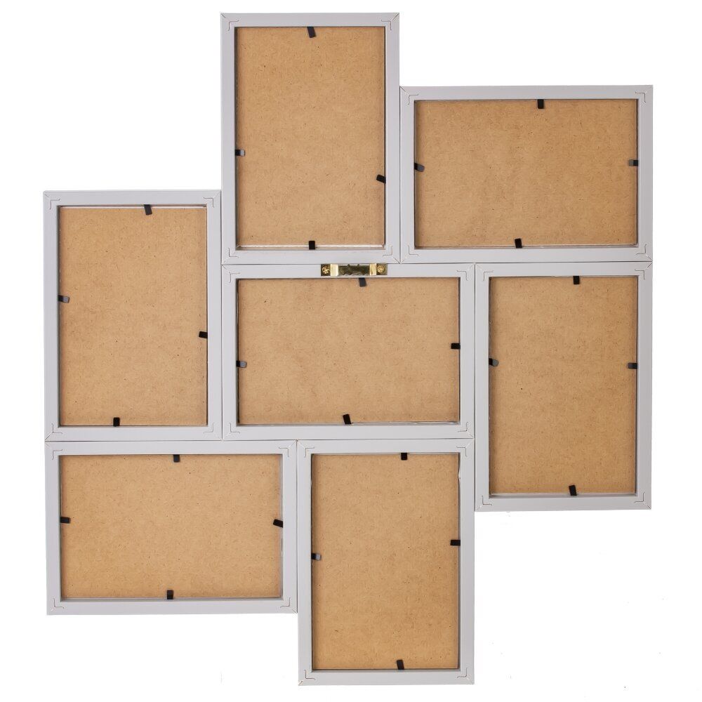 GAEM Фоторамка-панно для 7-ми фото, L41 W2 H46 см