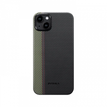 Чехол Pitaka Fusion Weaving MagEZ Case 4 для iPhone 15 Plus (6.7"), Overture, кевлар (арамид)