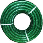 Шланг 1" 25 м, поливочный армированный 3-х слойный 2,2 мм, зеленый, ПВХ, ЛЮКС", 66-3-125
