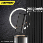 Портативный аккумулятор DENMEN DP35 20000 mAh (черный)