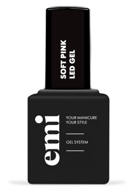 Soft Pink LED Gel в бутылочке, 9 мл.
