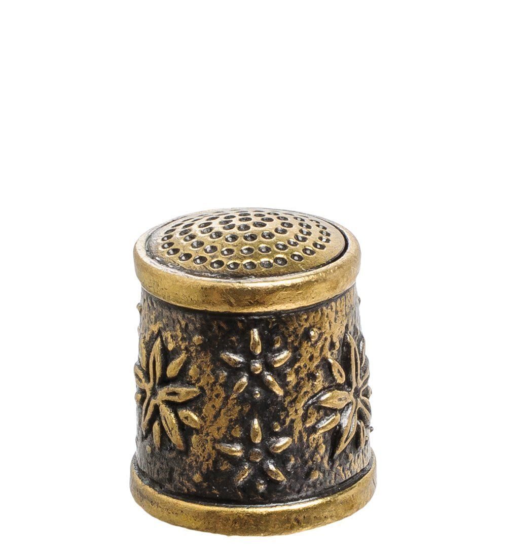 AM-1425 Наперсток «Хризантема» (латунь)