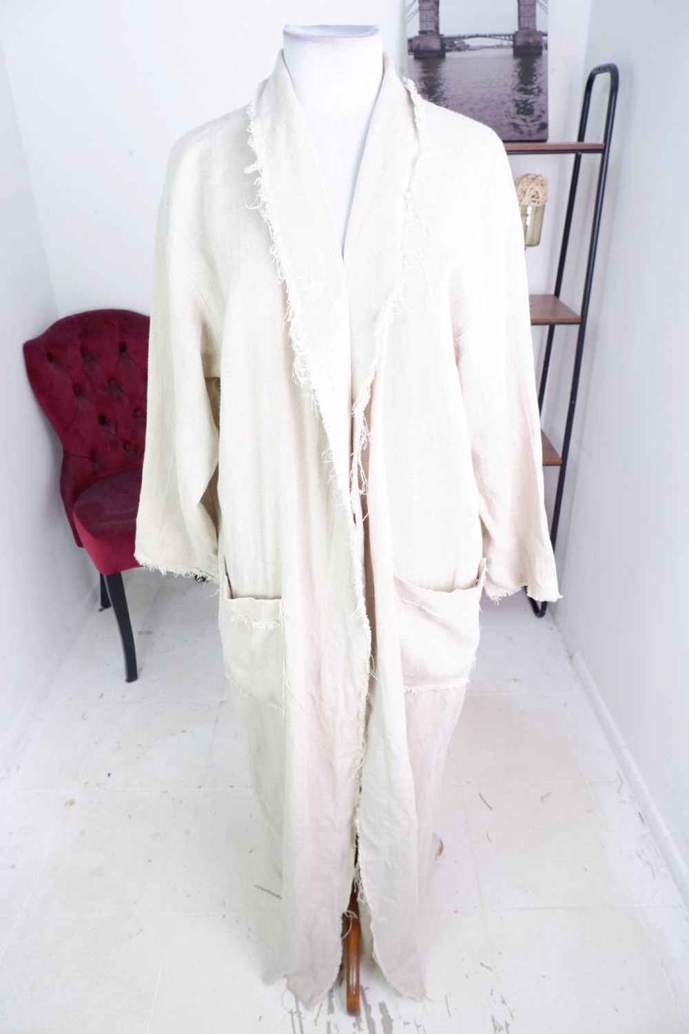 Кардиган Alsu Gilmi льняной, визуально на 52/54 размер