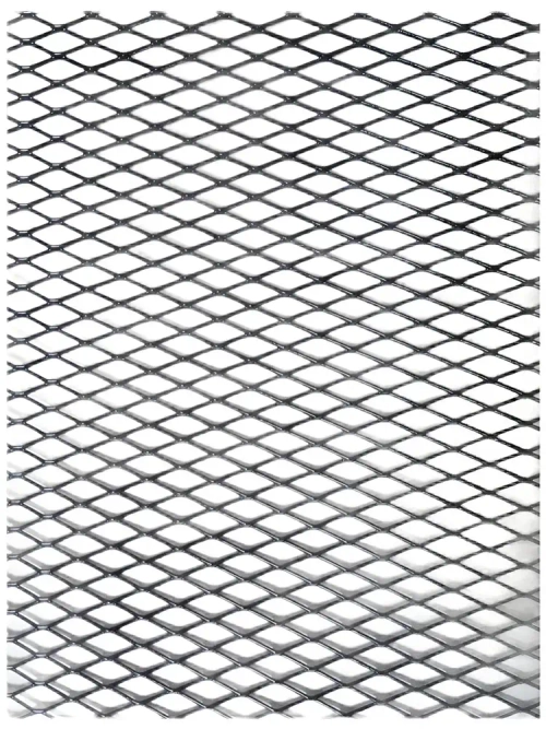 Решетка радиатора (сетка) 100х30см ячейки 12х5мм черная