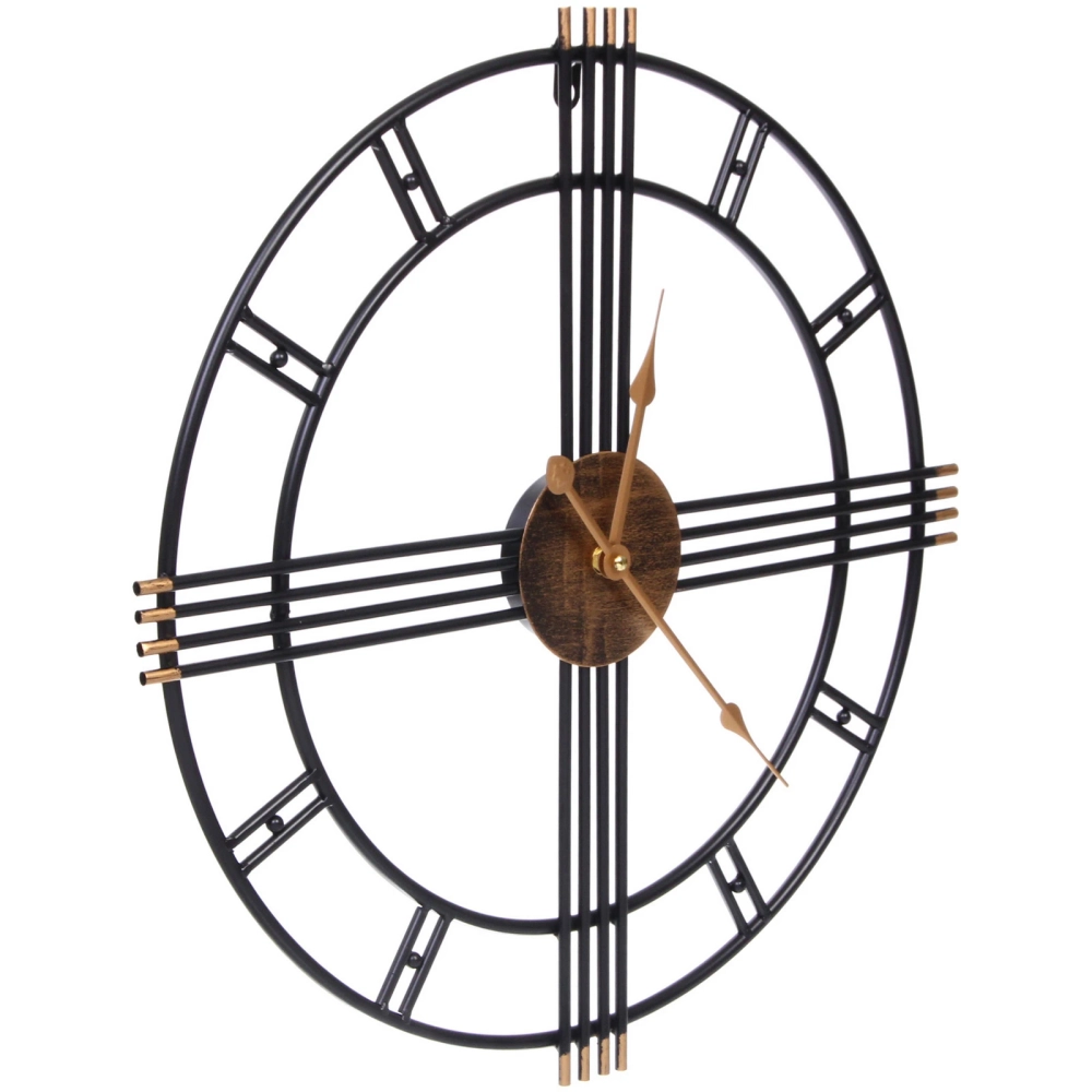 Часы настенные «LOFT HOME « 50см, черные