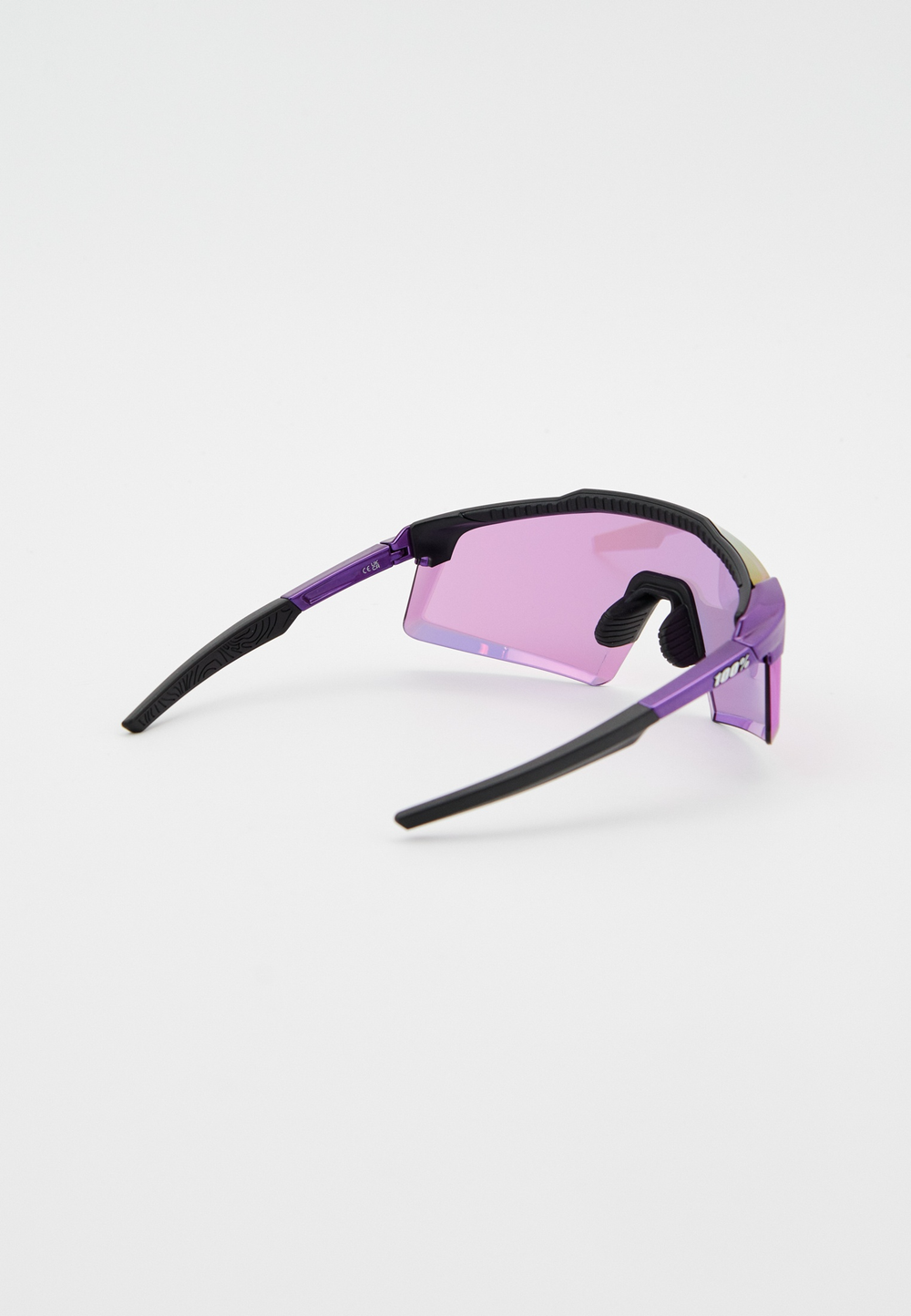 Спортивные очки 100% AEROCRAFT Gloss Purple Chrome - Purple Mirror Lens