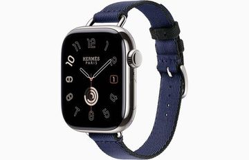 Apple Watch Hermes Series 11 42 mm Twill Jump Attelage Single Tour
